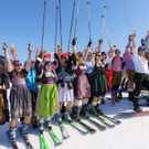Dirndl Skigaudi im Montafon
