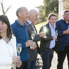Scheckübergabe in der Villa Falkenhorst
