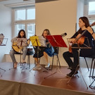 Klassenvorspiel Gitarre, Violine und Klavier der Musikschule Walgau