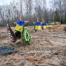 Trümmerfeld in der Ukraine