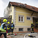 Lebensrettung bei Brand in Guntramsdorf