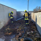 Brand am Friedhof Grafenwörth