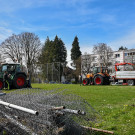 Startschuss für den Kunstrasenplatz in Lochau ist gefallen