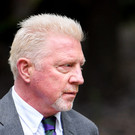 Boris Becker auf dem Weg zur Urteilsverkündung