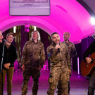 Bono und The Edge in Kiew 