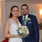 Samanta Kleindienst und Yalcin Demir feierten ihre standesamtliche Trauung in Hohenems.