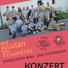 Mini- und Jungmusigkonzert - Plakat