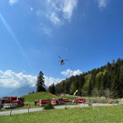 Waldbrand-Übung am Muttersberg