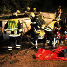 Pkw-Unfall im Bezirk Mödling