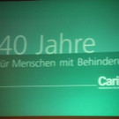 40 Jahre Caritas Vorarlberg in Nenzing