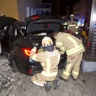 Dornbirn: Pkw gegen Hauswand