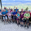 Vorarlberger Seniorenbund Bergtour zum Hausberg von Dornbirn der Staufenspitze
