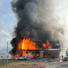 Großbrand in Rebstein