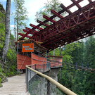 Baustelle Rappenlochschlucht
