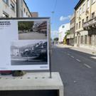 Betonbänke wurden aufgestellt