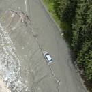 Murenabgang bei Neustift im Stubaital