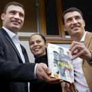 Vitali und Natalia Klitschko