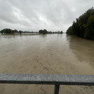 Senderstraße unter Wasser