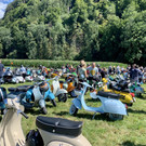 Vespa-Lambretta-Treffen in Koblach