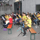 Platzkonzert des Musikvereins Frastanz am Feuerwehrhaus