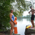 Professionelle Rettung im Wasser