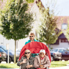 Eine Ausfahrt mit der Rikscha