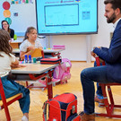 Bürgermeister wünscht einen guten Schulstart