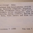 Volksschule Lochau 1949 LEHRPERSONEN Namen Zettel.jpg