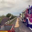 Dieselaustritt bei Lkw sorgte für Stau