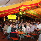 Bockbieranstich und Bockbierparty im Festzelt der Brauerei Frastanz