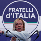 Giorgia Meloni feiert Wahlsieg in Italien