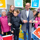 Eröffnung der SDG-Weltkarte und Friedensklima-Ausstellung