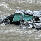 Mellau: Pkw in Bregenzer Ache - nach Lenker wird gesucht