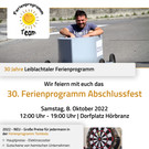 Abschlussfest zum 30. Leiblachtaler Ferienprogramm – 2.Auflage