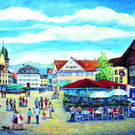 Künstlerischer Rundgang durch das alte Hatlerdorf