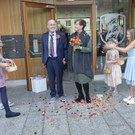 Hochzeit von Bettina Barnay und Tony Walser