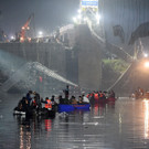 Indien: Brücke eingestürzt