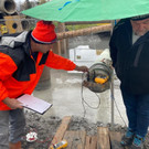 Neue Gasleitung erfolgreich unter dem Rhein verlegt