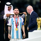 Messi in arabischem Gewand 