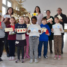 Weihnachtskartenaktion der Volksschule Lochau