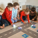 Wenn der Roboter durchs Klassenzimmer saust