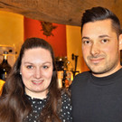 Sabrina Botzenhardt und Lukas Hofer genossen das 5-Gang Men__.JPG