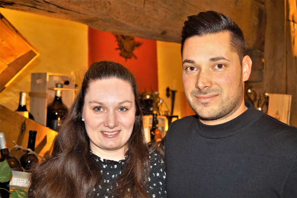 Sabrina Botzenhardt und Lukas Hofer genossen das 5-Gang Men__.JPG