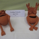 Lustige Tonfrösche