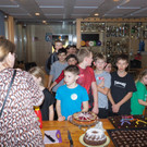 Danke für die leckeren Kuchen und für die Bewirtung an Sabrina Meleoris und Co.