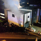 Garagenbrand in Hard 