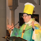 Von der Narrenmesse auf den Guggamusik-Umzug