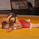 Leonhard Junger (rot) Platz zwei