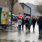 Die ersten Besucher auf der SCHAU!
