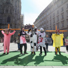 Kreuzweg-Aktion vom VGT in Wien